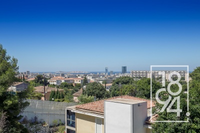 Superbe T3 de 68m2 Parc de la Vigie Terrasse Vue Mer Piscine Box