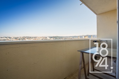 APPARTEMENT TYPE 3/4 61M2 DEUX BALCONS EN ETAGE AVEC ASCENSEUR - 13011