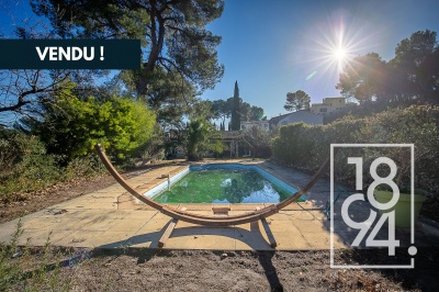 Maison individuelle de plain-pied avec piscine