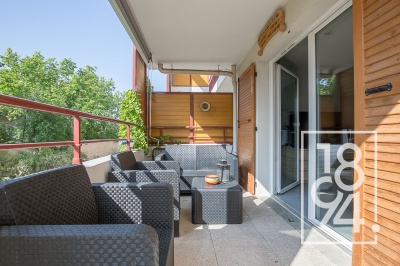 T3 au calme avec belle terrasse et parking