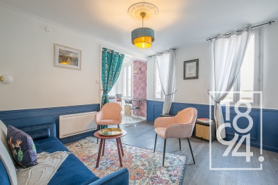 En Exclusivité Coup coeur appartement T1 de 23m2 situé au CAMAS entièrement rénové, équipé et meublé