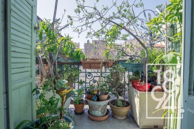 Appartement  T4 de 143m2 avec 4 extérieurs situé secteur Vieux Port/St Victor 13007 Marseille