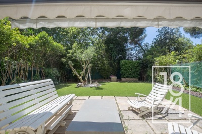 Appartement avec 100 m² de jardin aux Borromées