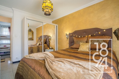 À vendre – Appartement traversant 58m2 rénové avec goût, 2 chambres, balcon et loggia