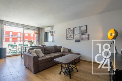 Superbe T2 de 43m2 avec grande terrasse à La Capelette