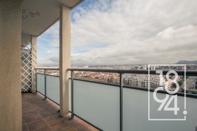 T4 Traversant avec Vue Mer – 9e Arrondissement – Résidence Nouveau Parc Sévigné