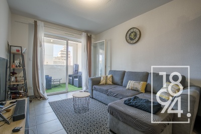 Appartement  T2 loué avec stationnement  - Métro National