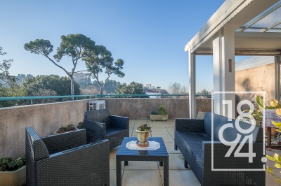 TOIT TERRASSE DERNIER ÉTAGE T3/4 78M2 ENSOLEILLÉ 13013