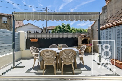 MAISON DE VILLE TYPE 3 70M2 VERANDA TERRASSE - 13004 MONTOLIVET