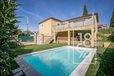 En exclusivité villa T4 avec piscine aux basses viougues Salon de Provence