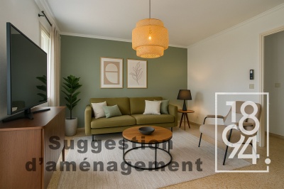 Appartement T3 MONTLERIC, avec cave dans résidence fermée.