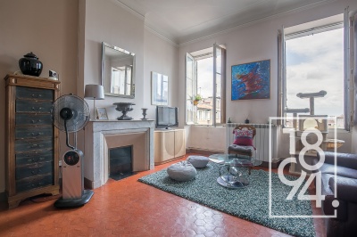 Appartement  T3 de 82,5 m2 au calme avec vue dégagée, secteur Vauban 13006