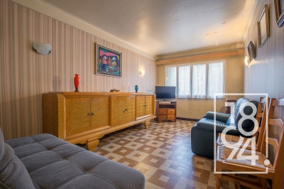 Appartement T3 51 m2 avec balcon, Quartier ST VICTOR, à Rénover