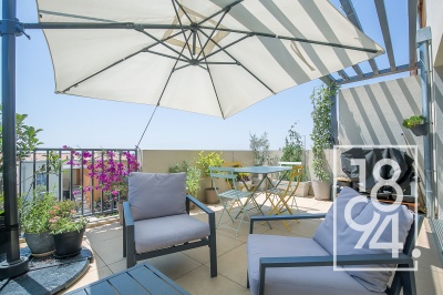 Appartement de Type 4 avec terrasse et box en sous sol
