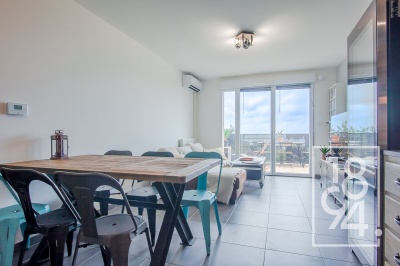 T3 Vitrolles Vue Imprenable Clos des Salins , 60m2, Soleil Couchant, Balcon, Parking