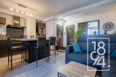 Appartement type 3/4 traversant avec balcon et loggia secteur Timone