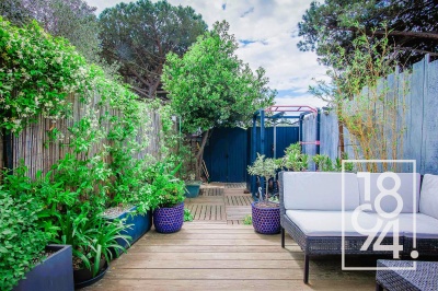 SAINTE CROIX: Petit Bijou de 61m2 en Duplex avec Jardin à 3min de la plage