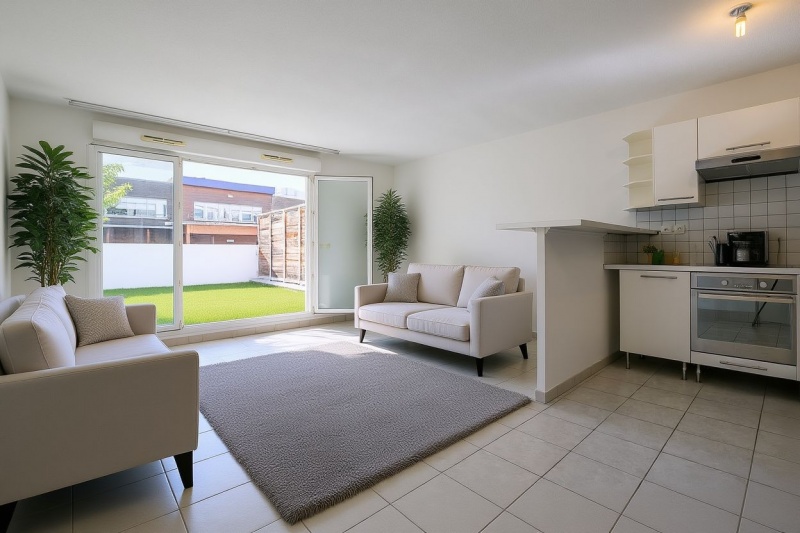 Appartement de Type 3 avec terrasse à proximité du parc du 26ème Centenaire