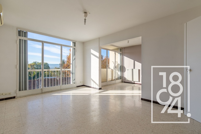Appartement T3 2 chambres, 71m², proche centre-ville à Pertuis vendu loué