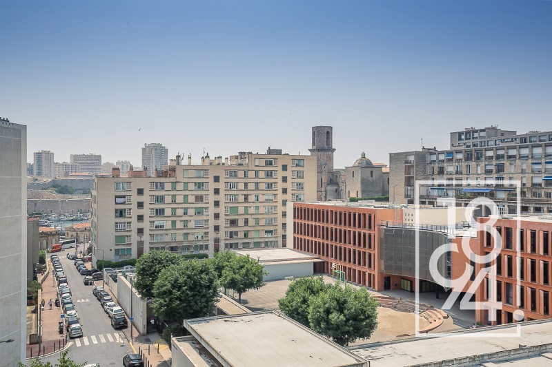 Appartement T3 lumineux avec vue dégagée – Hôtel de Ville / Vieux-Port