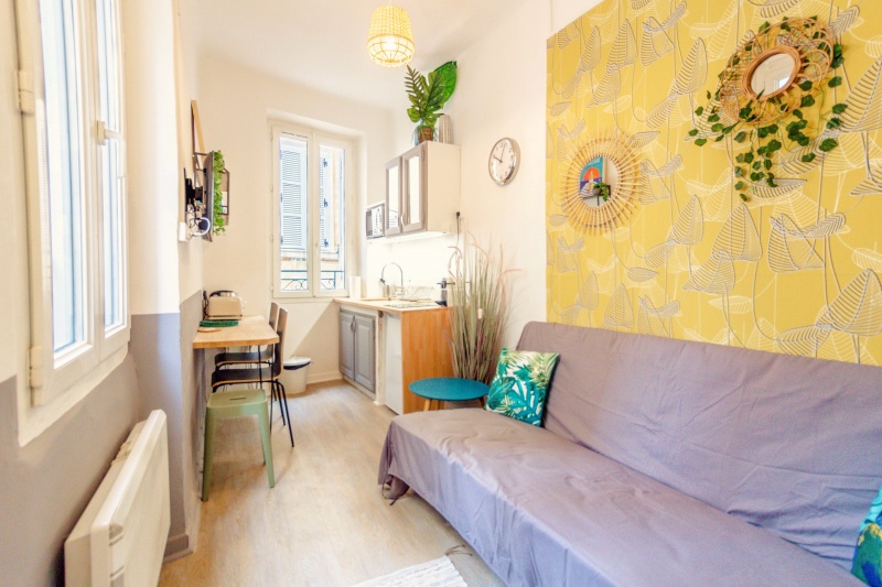 Appartement type 2 de 25m2 quartier du panier 13002