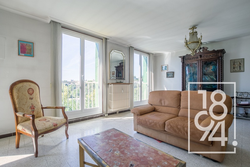 T3 de 73m2 avec balcon dans une copropriété sécurisée du 13ème