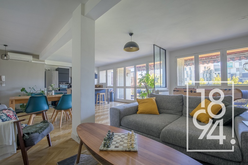 Appartement T3/4 traversant avec terrasse et box – Résidence Le Marceau