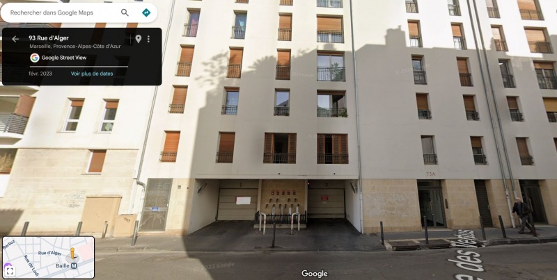 Place de parking Boulevard Baille