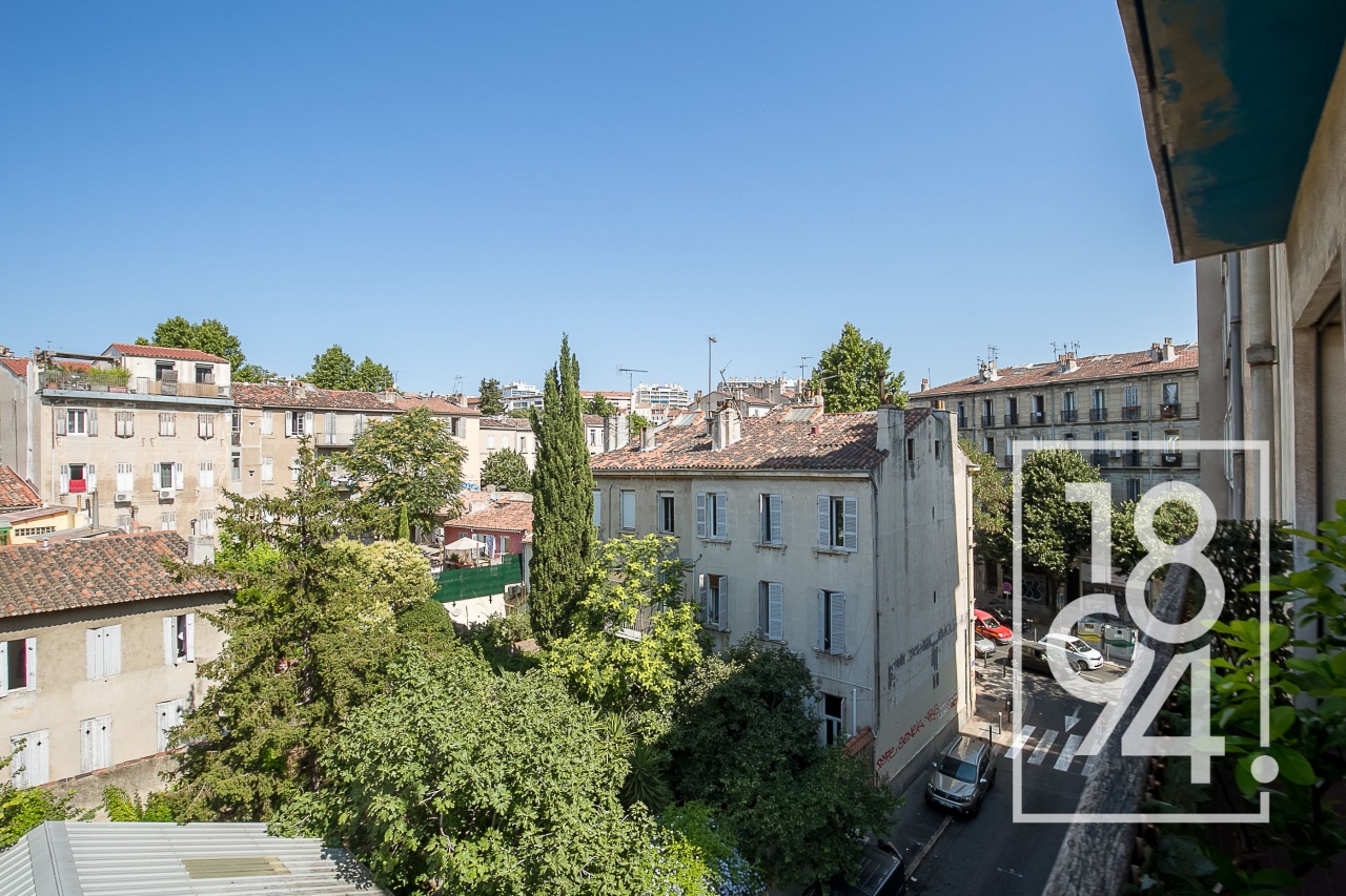 À vendre - Appartement T3 avec deux balcon - Marseille 4e